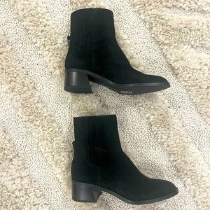 Never worn! Dolce Vita Black Suede Booties.